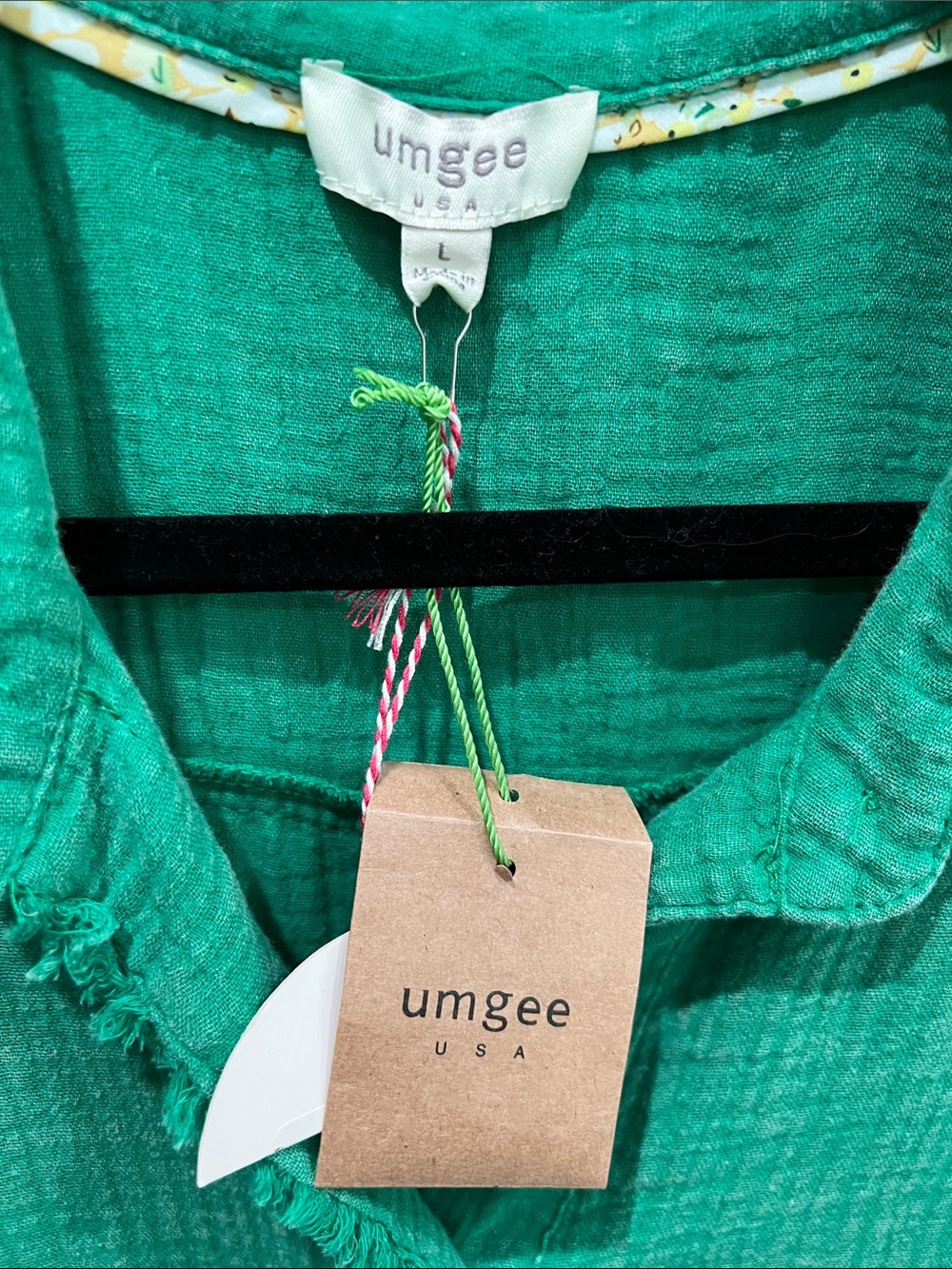 Umgee Button Up Blouse - Picture 3 of 3